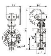 法蘭(lán)蝶閥 法蘭蝶(die)閥