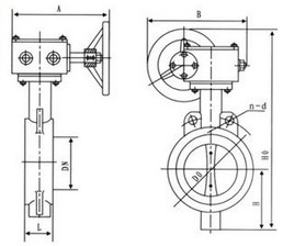雙法蘭對(duì)夾軟密封蝶(die)閥