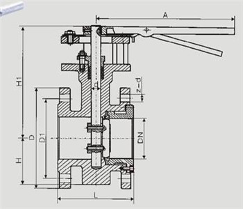 手動硬(yìng)密封蝶(die)閥 手動(dong)硬密封(fēng)蝶閥