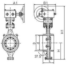 焊接式硬(ying)密封蝶閥