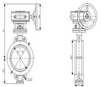 硬密封蝶(die)閥 硬密封蝶(die)閥